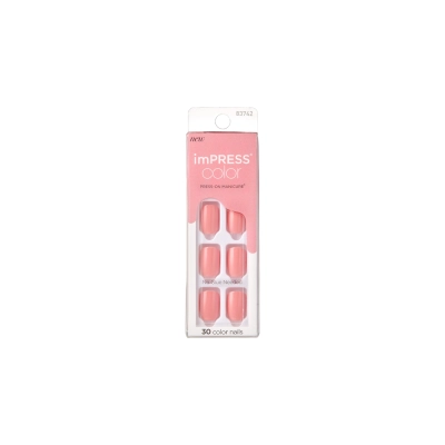 imPRESS color veštački nokti - pretty pink