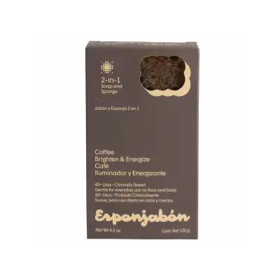 Esponjabon 2u1 sunđer i sapun sa kafom - 120g