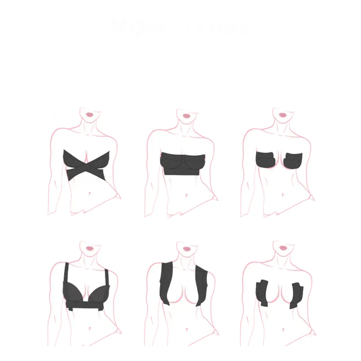 Booby Tape nude traka za grudi