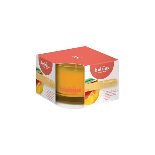 Bolsius mirisna sveća u čaši – mango 63/90