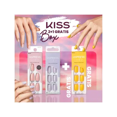 KISS Impress Nokti 2+1 gratis