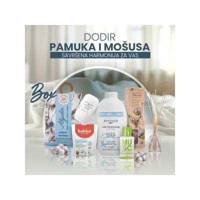 Dodir pamuka i mošusa Box — Savršena harmonija za vas