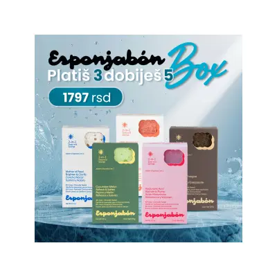 Esponjabon Everyday  Box - PLATIŠ 3 DOBIJEŠ 5