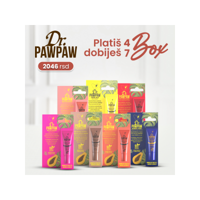 Dr.PAW PAW Box - Platiš 4 dobiješ 7