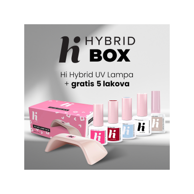 Hi Hybrid UV Lampa + gratis lakovi