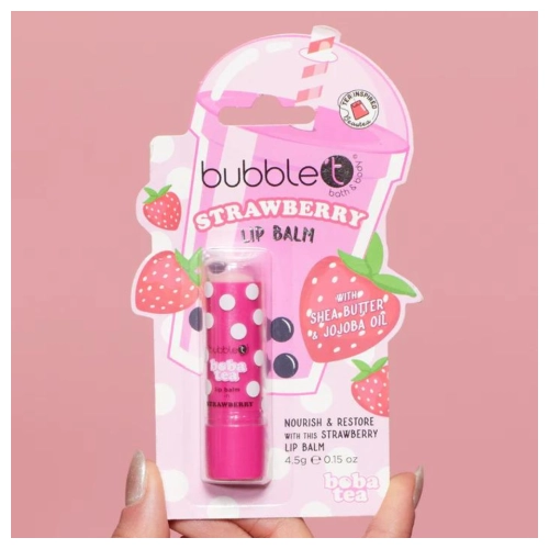 Bubble T balzam za usne sa mirisom jagode