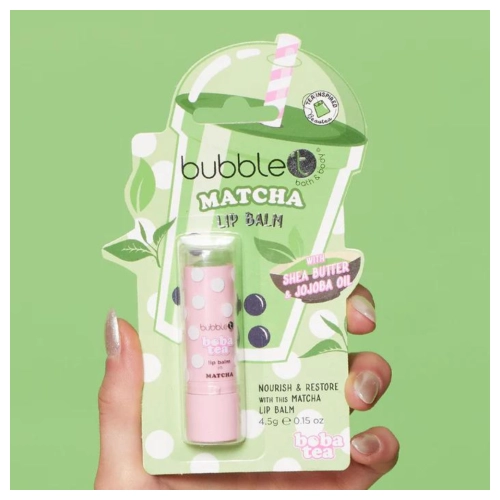 Bubble T balzam za usne sa mača čajem