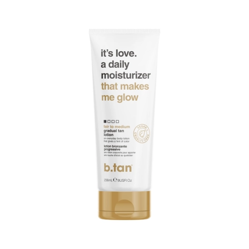 B.TAN losion za postepeno samopotamnjivanje – it’s love a daily moisturiser that makes me glow 237 ml