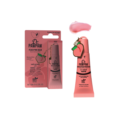 Dr. Paw Paw Balzam za usne Peach Pink sa priveskom 10ml