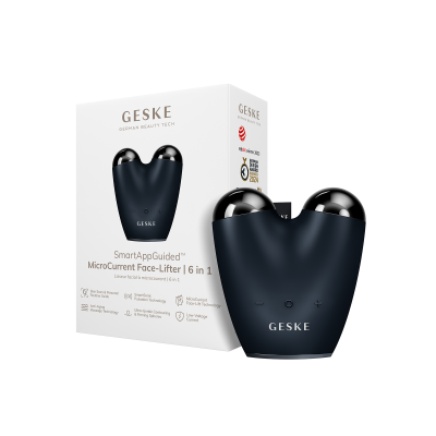 Geske aparat za podizanje lica mikrostrujom | 6 u 1 - black