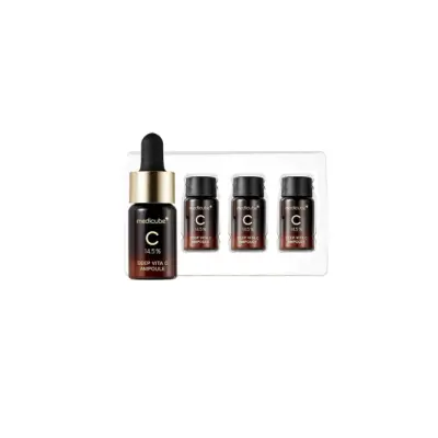 Medicube Deep Vita C ampula za posvetljivanje i učvršćivanje kože - 3x10g