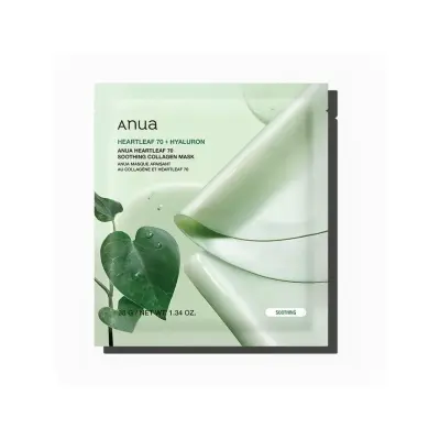 Anua Heartleaf 70 Umirujuća Kolagen Maska 38g