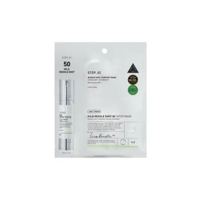 Vt Cosmetics Mild Reedle Shot 50 2Step Mask