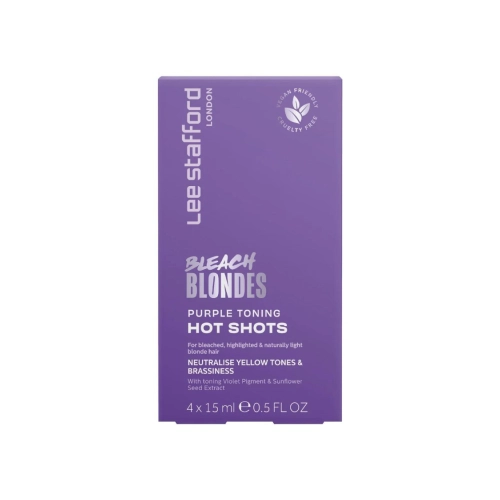 Lee Stafford Bleach Blondes Purple Toning tretman za neutralisanje žutih tonova na kosi 15 ml