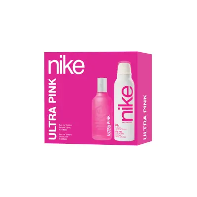 Nike Ultra Pink Woman Gift Set - EdT 100ml/Deo Spray 200ml