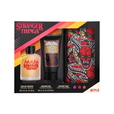 Netflix Stranger Things poklon set edt 100 ml + gel za tuširanje150 ml + neseser