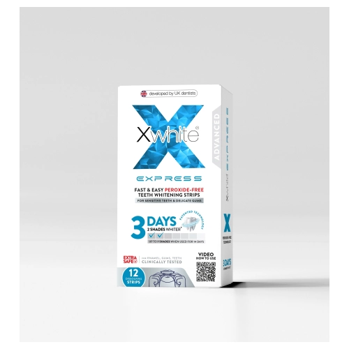 Xwhite Express trakice za izbeljivanje zuba – 3 dana, 12 komada