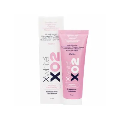 Xwhite XO2 Profesionalna pasta za zube — za osetljive zube i izbeljivanje 75ml