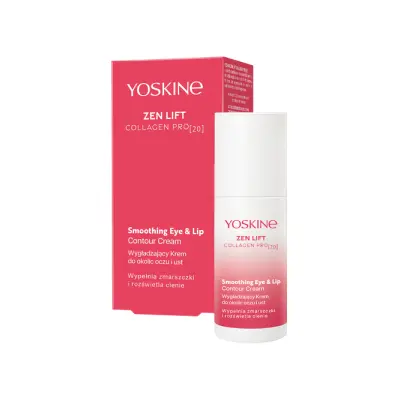 Yoskine Zen Lift Collagen PRO 20 Koncentrat za učvršćivanje i regeneraciju područja oko očiju i usana 30ml
