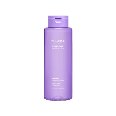 Yoskine Longevity umirujući prebiotski tonik sa aktivatorom proteina mladosti 400ml