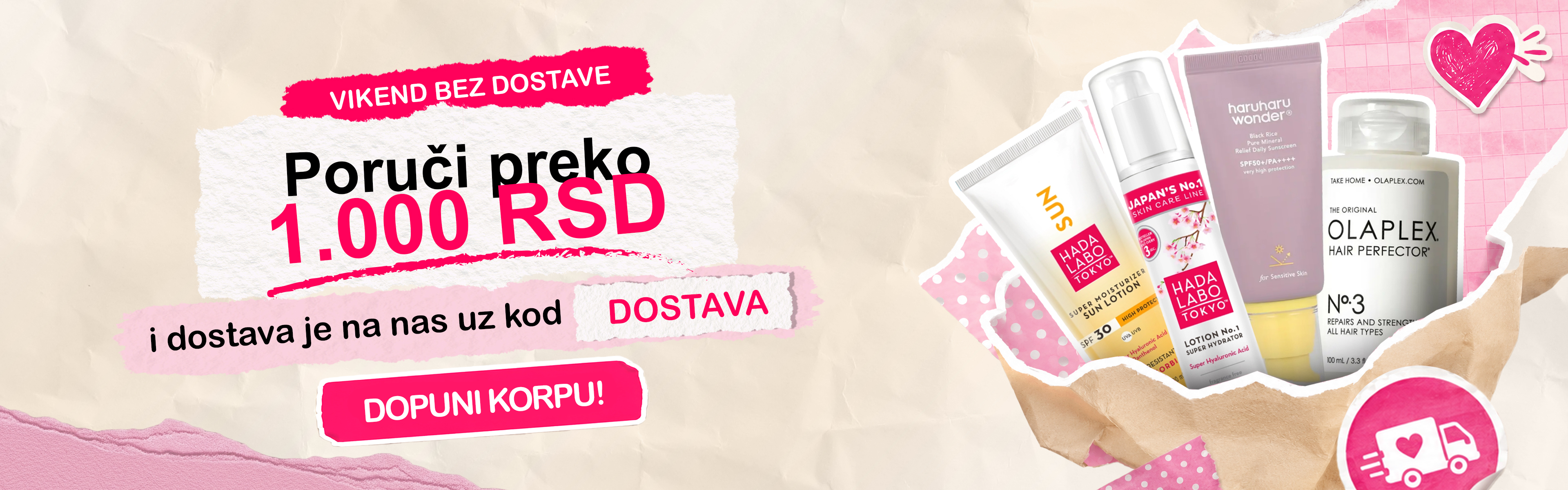 BESPLATNA DOSTAVA