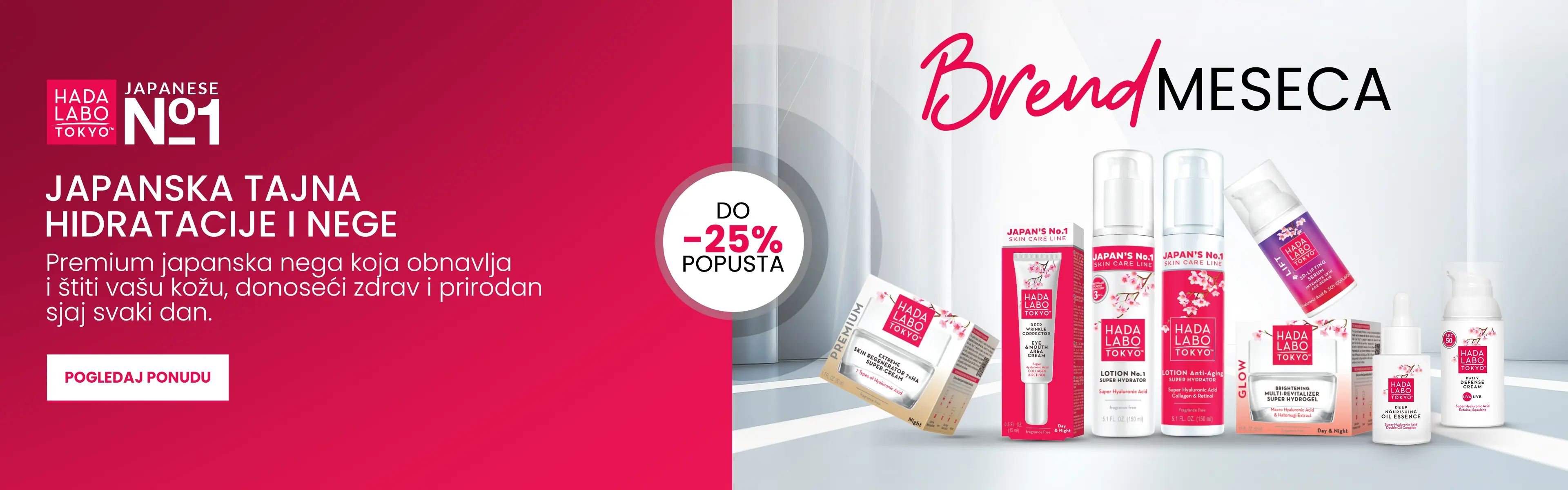 Hada Labo Tokyo Brend Meseca